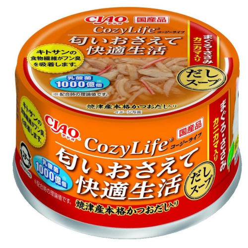 Ciao Cozylife 一千億乳酸菌濃湯罐系列 85g 副食罐 貓罐頭 寵物罐頭 全齡貓