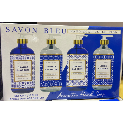 ?現貨特價！SAVON BLEU 香氛洗手液 473毫升4入-吉兒好市多COSTCO代購