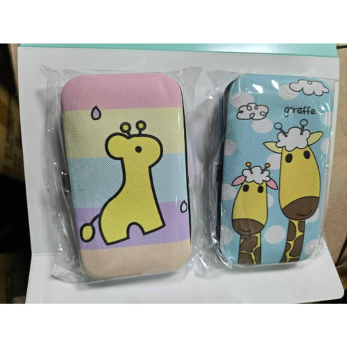 現貨❤️快速出貨⏰ 股東會紀念品 修容組 七件式修容組 美甲工具 長頸鹿造型 修容7件組 隨身攜帶 擎邦