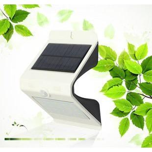 ☆四月科技能源☆新款太陽能人體感應壁燈光控人體感應庭院燈20LED戶外防水路燈 A0419