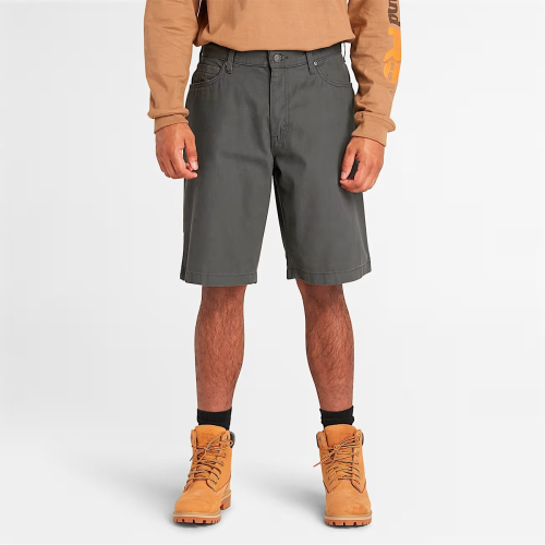 Timberland PRO【40腰 42腰】短褲 帆布工作短褲 GUNMETAL 11英吋 大尺碼 全新 現貨