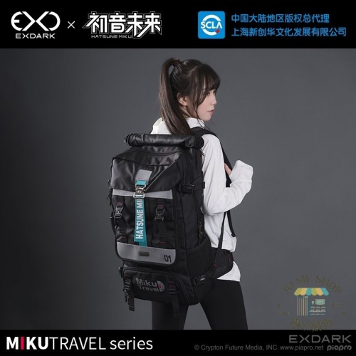 現貨 禮物 ?官方授權 正品 Hatsune Miku 初音未來 miku Travel系列 登山包 雙肩包 電腦包