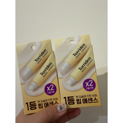 現貨cortis代言 Torriden 神經醯胺 膠原蛋白精華護唇膜 (2入組）