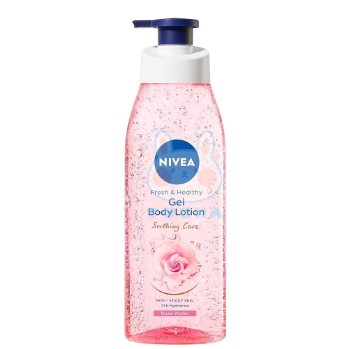福利品【NIVEA 妮維雅】無敵水感凝露-玫瑰(390ml)【NG-0055】