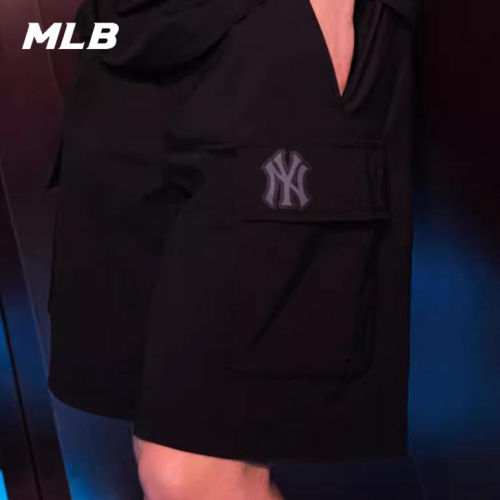??韓國代購 免運 MLB 短褲 24SS 大口袋 休閒短褲 運動褲 休閒褲 NY 紐約洋基隊 3ASMB04