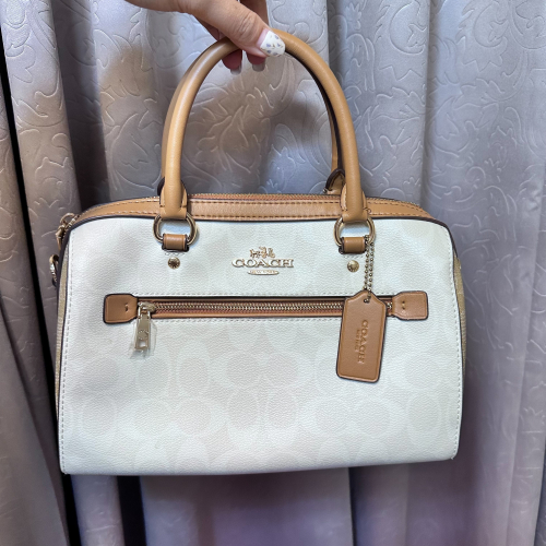 COACH 波士頓包 品牌 精品 手提 側背