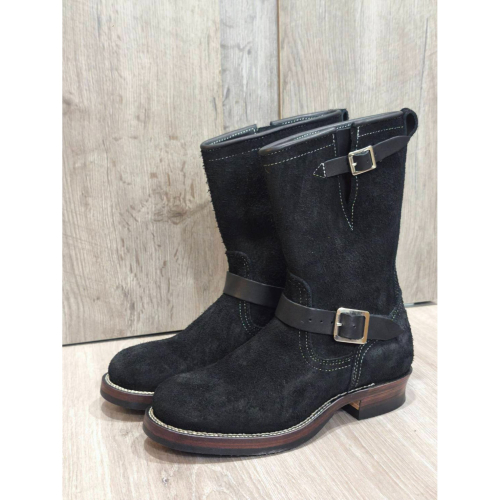 Yuan`s 『 品味生活』~ Quanshoemaker 固特異玩家 黑翻毛 工程師靴 41碼 WESCO 2268