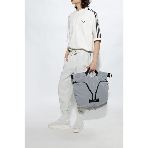 唯ㄧ現貨 ? Y3 (Y-3) ? 絕版精品！灰色！飛雁佳作 > 托特包、側背包、斜背包、肩背包！