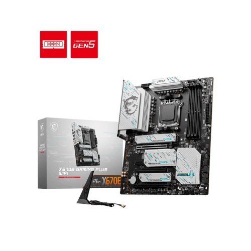 微星 MSI X670E GAMING PLUS WIFI AMD 主機板