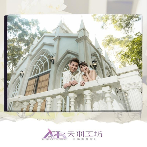 相簿│相本│12x8吋│橫式│水晶相本│一體成型│客製化│自助婚紗【天羽工坊】