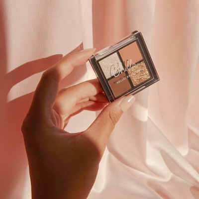 現貨 美國?? Chella La Vie Eyeshadow Quad旅行裝大地色百搭閃片眼影四色
