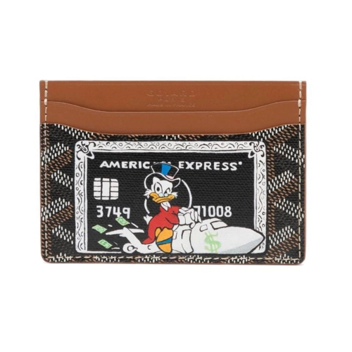 Goyard Pre-Owned Scrooge Mcduck Saint Suplice錢包「典藏款」