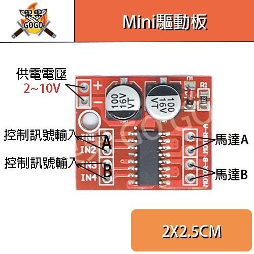 直流 步進馬達 迷你 驅動板 PWM調速 正反轉 馬達 VE 電機 2路 1.5A 迷你L298N ?現貨速發?
