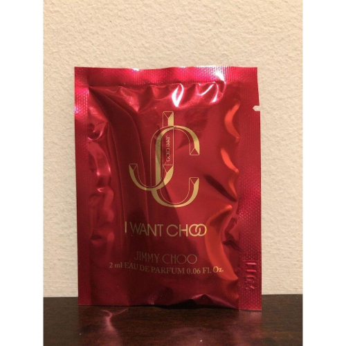 原裝噴式 JIMMY CHOO I WANT CHOO 熾愛 女性淡香精 2ML