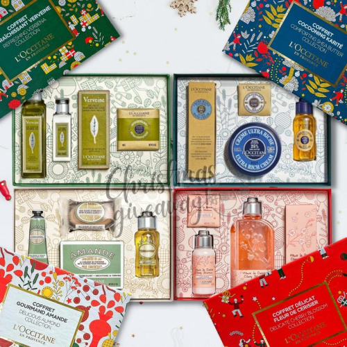 【限定禮盒】L＇OCCITANE 歐舒丹 2021禮盒組 乳木果油/馬鞭草/櫻花/杏仁 身體洗護膚組 新年禮盒 附發票