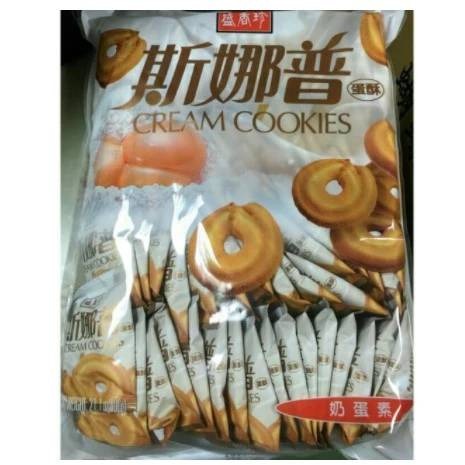 盛香珍 斯娜普蛋酥500克
