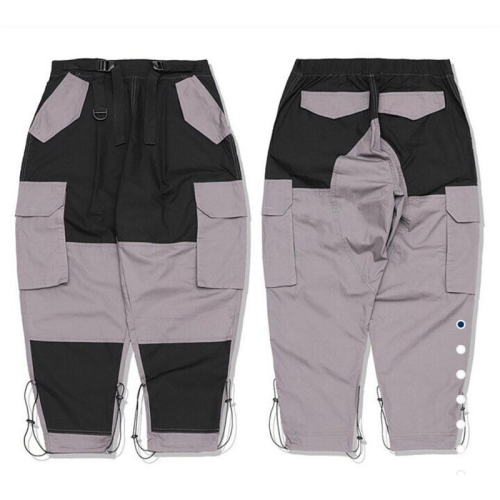 全新JKS 21SS DETAIL Basic Pcoket Pants 拼接六口袋軍褲S號