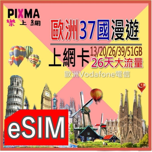 德國Vodafone歐洲上網卡 法國奧地利捷克挪威 歐洲31國電話卡SIM卡10GB 荷蘭義大利匈牙利羅馬尼亞【樂上網】