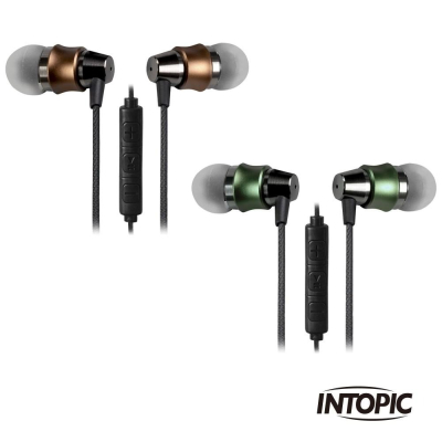 JAZZ-I112 入耳式鋁合金耳機麥克風