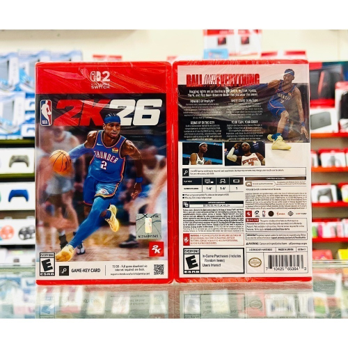 【東晶電玩】 NS2 NBA 2K26 中文版(全新、現貨)
