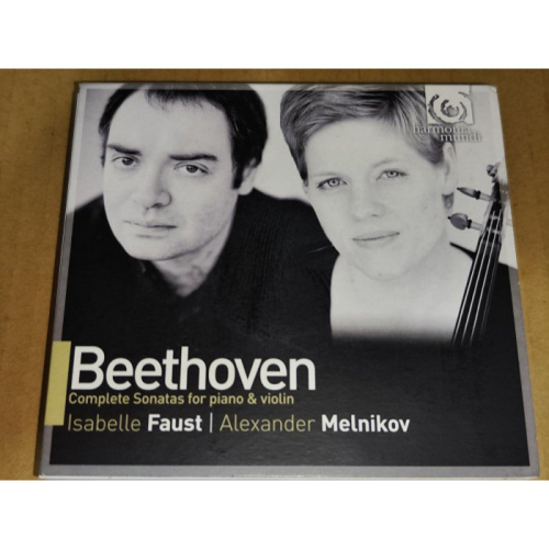 Isabelle Faust Alexander Melnikov 貝多芬 小提琴奏鳴曲全集 4CD Harmonia