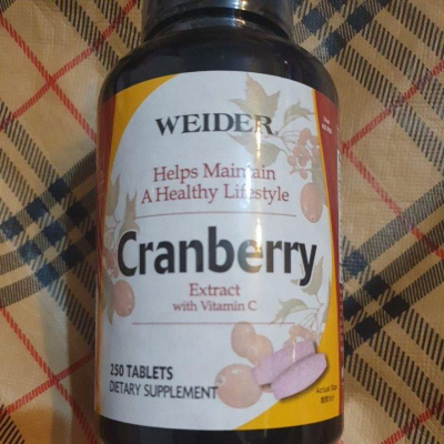 【現貨優惠價】WEIDER 威德 蔓越莓錠 250錠