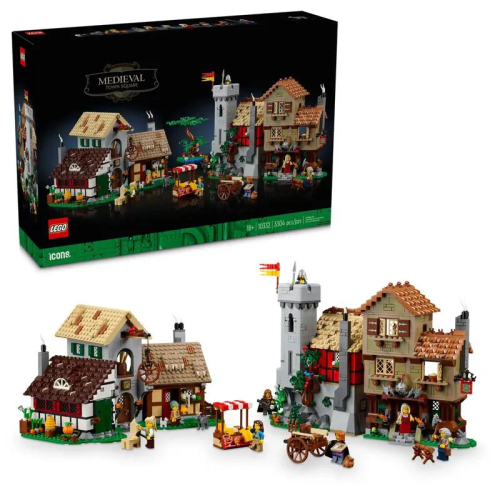 ⭐️STAR GOLD 積金 ⭐️ LEGO 樂高 ICONS系列 10332 中世紀城市廣場
