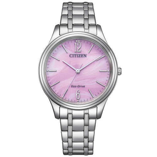CITIZEN星辰 LADY＇S系列 光動能 簡約時尚腕錶 女神節 禮物 推薦 34mm / EM0411-71X