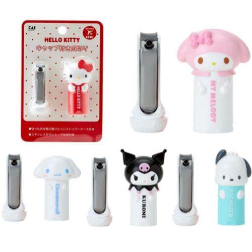 過生活IP訂購 三麗鷗 日本製 造型指甲剪 HelloKitty 美樂蒂 大耳狗 酷洛米 帕恰狗 6J15