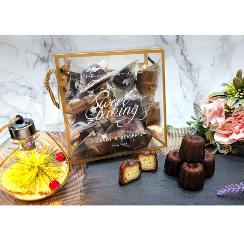 手工餅乾【艾咪手工坊】迷你可麗露 - 大禮盒款 ~法式 可麗露 婚禮小物 彌月禮盒 年節禮盒 零食 甜點 下午茶