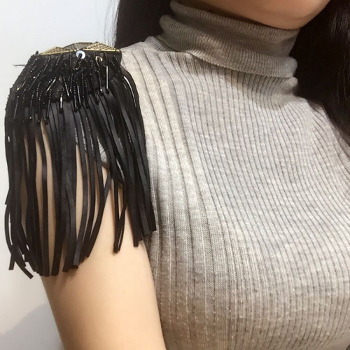 韓版男女童大衣西裝胸針裝飾品流蘇肩章演出誇張胸花時尚禮服配飾