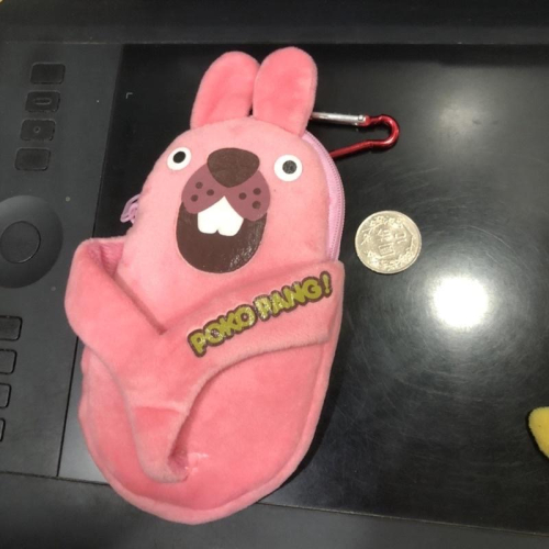 line pokopoko pokopang 波兔村 保衛戰 波兔 兔子 夾腳 拖鞋 造型 萬用包 拉鍊包 吊飾 錢包