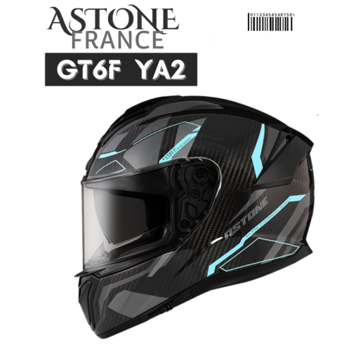 ASTONE GT6F-YA2 彩繪 歐盟ECE22.06認證 頂級碳纖維全罩式安全帽