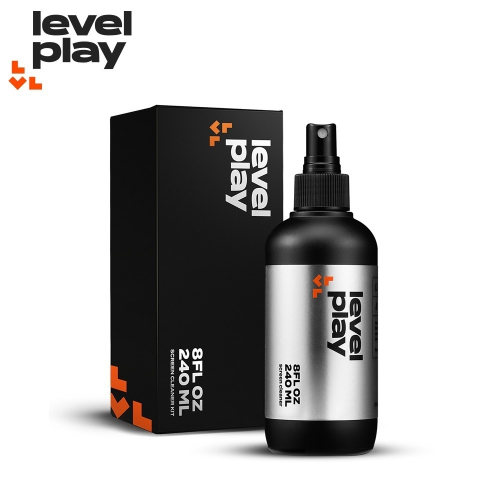 Levelplay 鋭玩 Screen Cleaner Kit 240ML ( 螢幕清潔劑 + 擦拭布 )