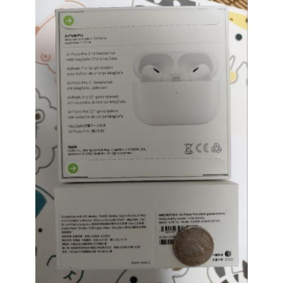 不議價 Apple AirPods Air Pods Pro 2 無線耳機 MQD83TA/A 台灣公司貨 全新未拆