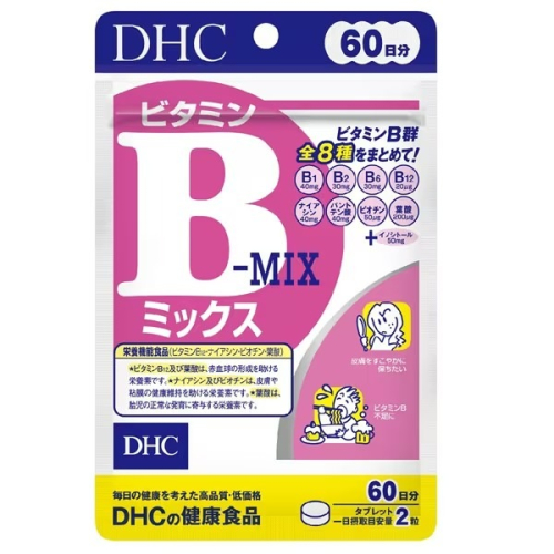 【現貨 快速出貨】日本 DHC 維他命B群 B-MIX B群 60日份 120粒