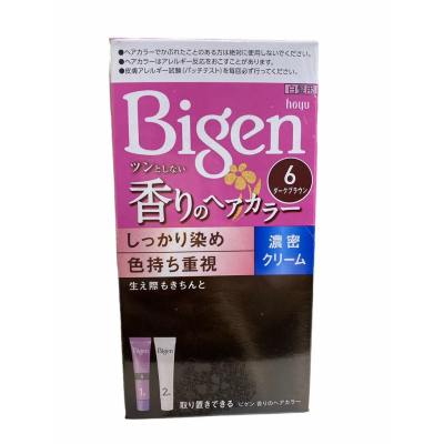 美源 花果香快速染髮霜6暗棕色