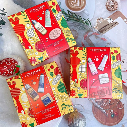 【限定禮盒】L＇OCCITANE 歐舒丹 新年禮盒套裝組 紳士 杏仁 玫瑰花園 禮盒組 禮盒 附發票