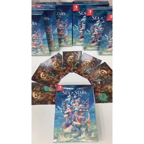 NS SWITCH sea of stars 二手 星之海 無特典 無CD