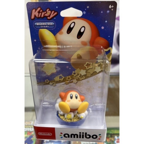 (不含遊戲）任天堂 switch AMIIBO 星之卡比 卡比之星 WADDLE DEE Kirby ［士林遊戲頻道］