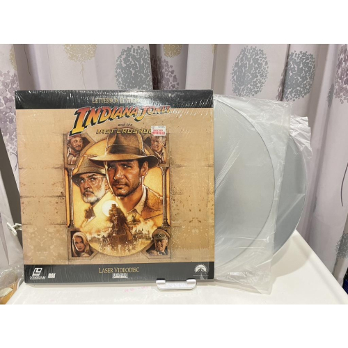 [山姆DISC]Laser Disc LD 聖戰奇兵 雷射光碟 收藏