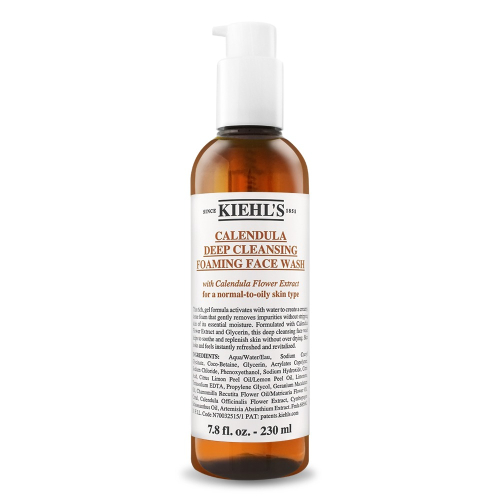 KIEHL＇S 契爾氏 金盞花植物精華潔面泡泡凝露230ml-國際航空版