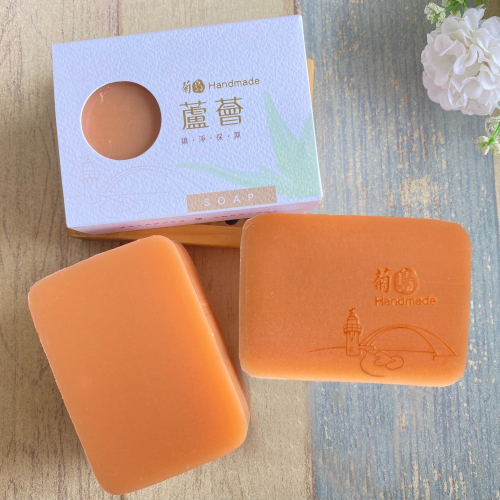 源森活 - 菊島植萃系列 ~ 蘆薈 ~ 鎮淨沐浴皂