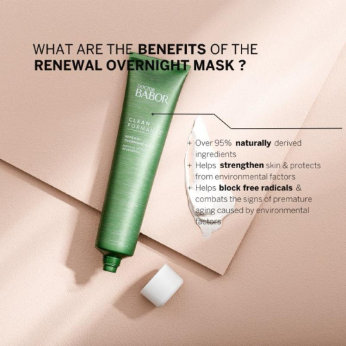 BABOR SKINCARE Cleanformance Renewal Overnight Mask更新睡眠隔夜面膜