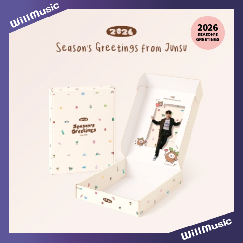 微樂客?金俊秀 KIM JUNSU - 2026 SEASON＇S GREETINGS 年曆組合