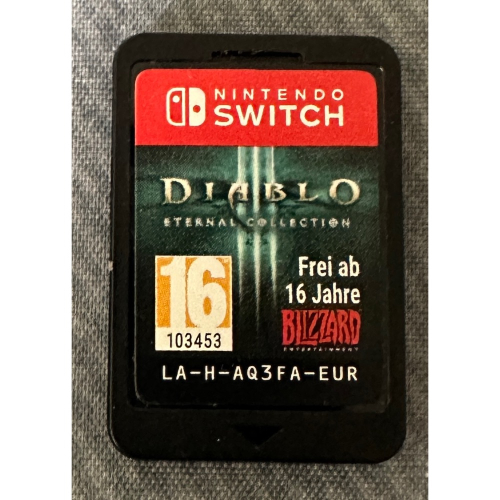 【SWITCH】二手 暗黑破壞神3 無盒