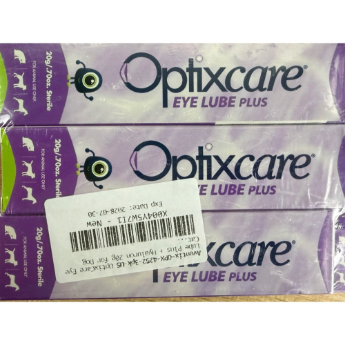 2028年07月現貨！！Optixcare 20克 寵物眼睛保濕淚液凝膠 愛滴康