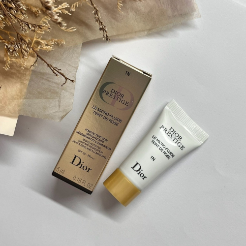 Dior 迪奧 精萃再生花蜜微導粉底 5ml（精巧）1N 專櫃貨 精萃再生玫瑰微導粉底 粉底液