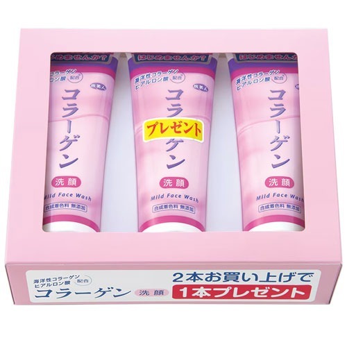 日本製 旅美人 膠原蛋白洗面乳 120g*3入 ✿