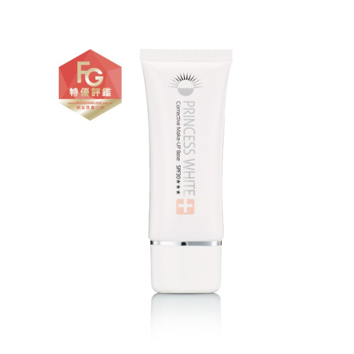 淨白潤色隔離霜SPF30 Princess White Corrective Make-UP Base 40ml